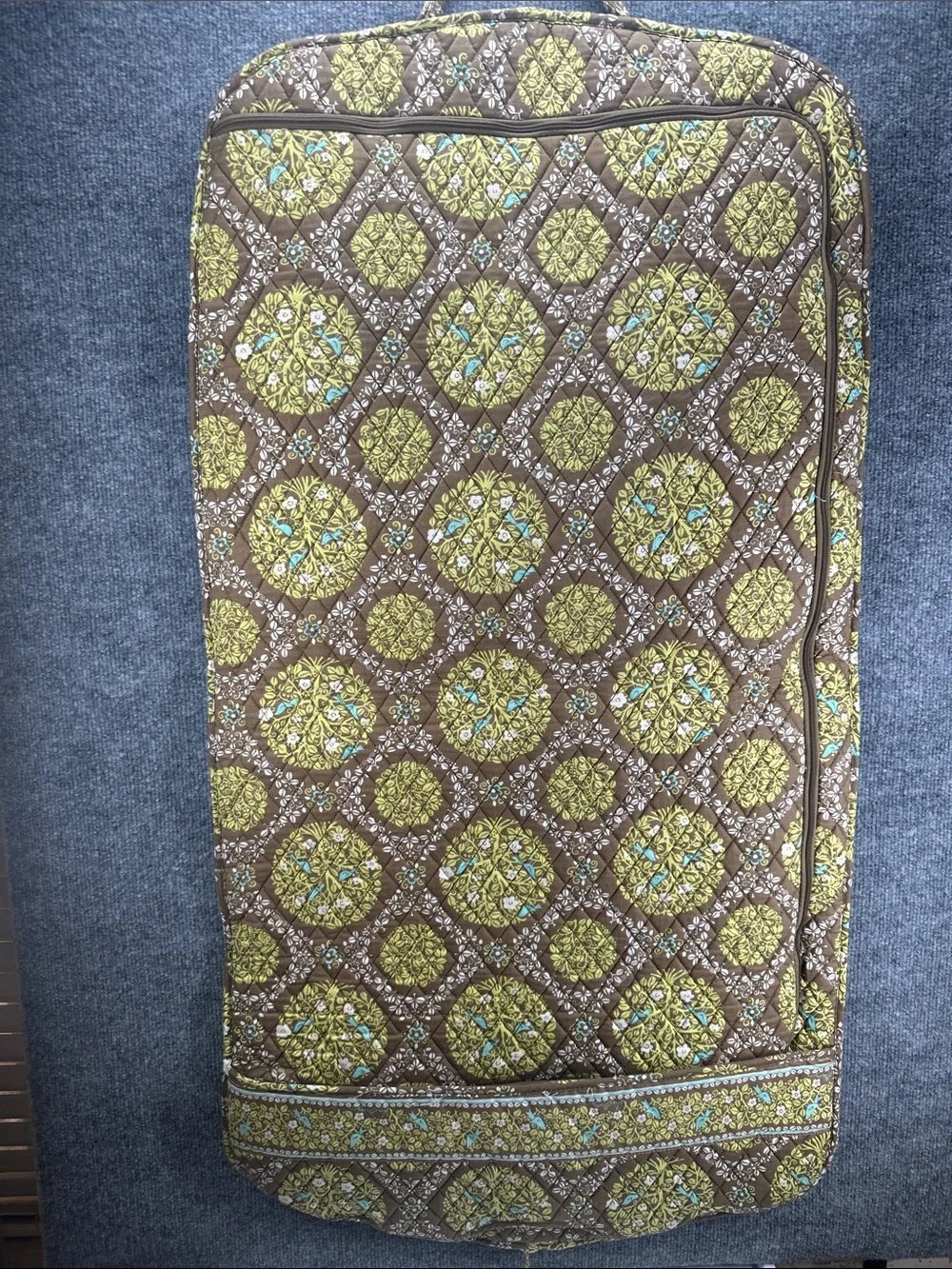 Vera Bradley Garment Bag Quilted Cotton Sittin In A Tree
